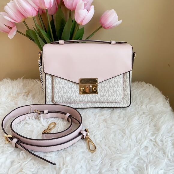 Michael Kors rose medium messenger - Picture 2 of 8